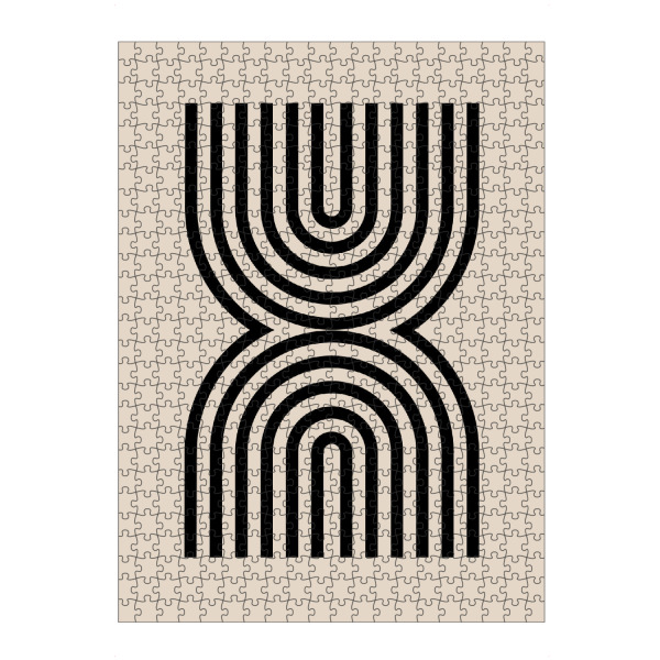 Puzzle Ravensburger "Abstrakte geometrische Linie" artboxONE - Abstrakt,Geometrie