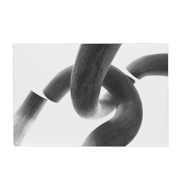 Holzbild "Mixed Doppel" artboxONE - Städte / Berlin,Schwarzweiß,Architektur - Skulptur,Berlin