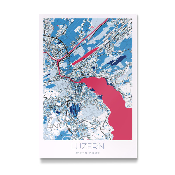 Galerie-Print "Stadt Luzern" 75x50 cm artboxONE