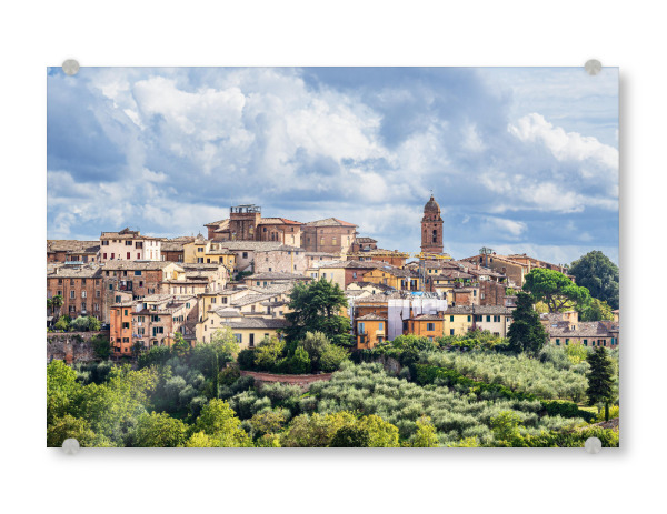 Acrylglasbild "Altstadt von Siena" artboxONE - Städte,Natur,Architektur,Reise / Länder