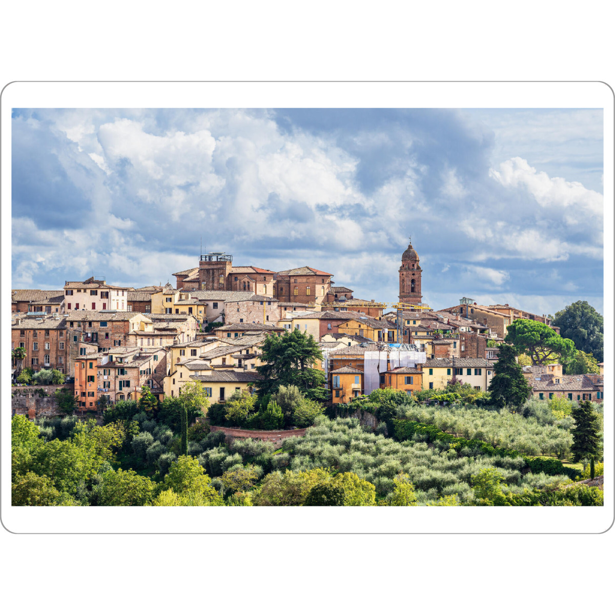 Tischset "Altstadt von Siena" artboxONE - Städte,Natur,Architektur,Reise / Länder