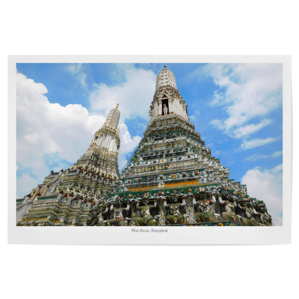 Poster 30x20 cm "Wat Arun, Bangkok" artboxONE - Städte,Reise,Architektur,Reise / Asien,Reise / Länder