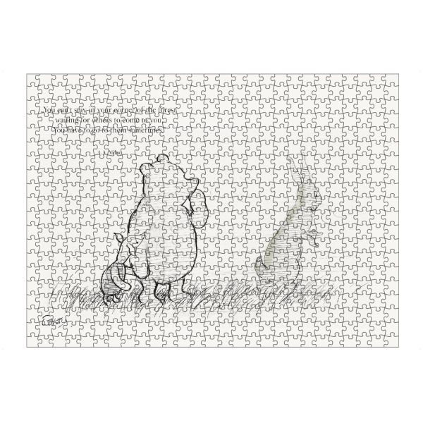 Puzzle Ravensburger "Das Prinzip der Freundschaft" artboxONE - Natur,Für Kinder,Tiere