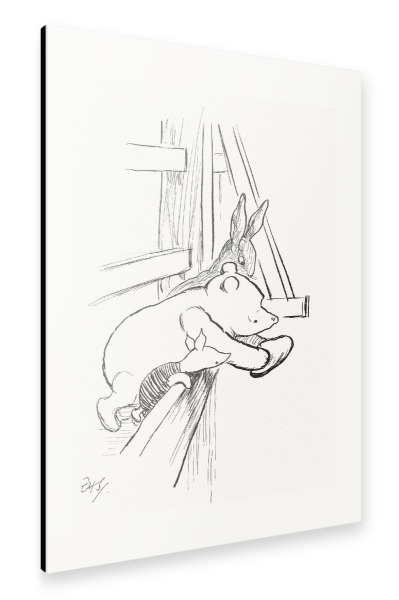 Alu-Dibond "Brummelbär und seine Freunde" 30x20 cm artboxONE