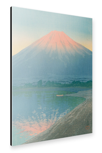 Alu-Dibond "Daybreak over Lake Yamanaka" 30x20 cm artboxONE