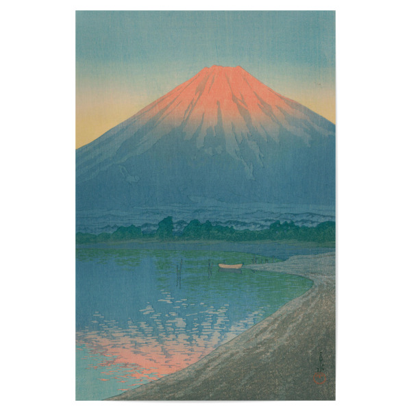 Poster 30x20 cm "Daybreak over Lake Yamanaka" artboxONE - Natur,Reise,Städte / Tokio