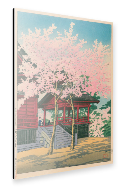 Alu-Dibond "Kiyomizu-do Temple in Ueno" 30x20 cm artboxONE