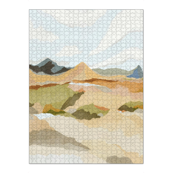 Puzzle Ravensburger "Dune serene view" artboxONE - Natur,Reise,Abstrakt