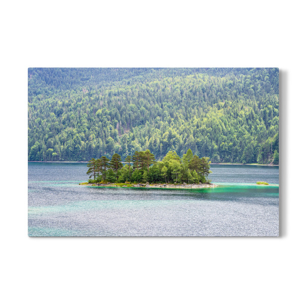 Galerie-Print "Insel im Eibsee" 30x20 cm artboxONE