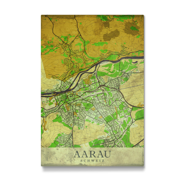 Galerie-Print "City von Aarau" 30x20 cm artboxONE