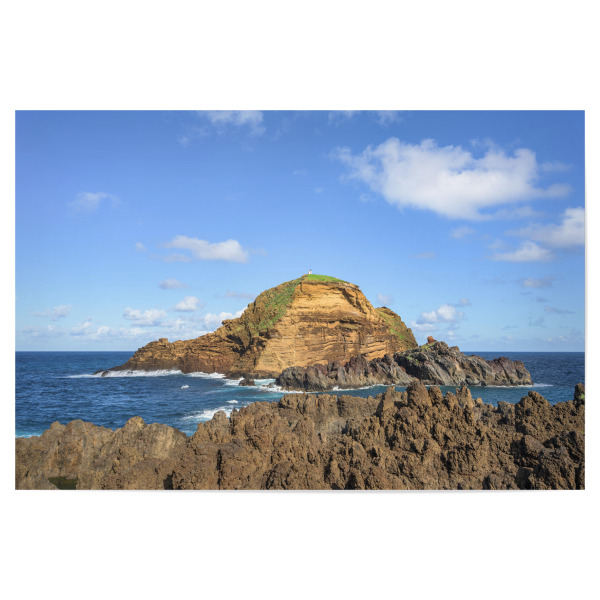 Poster 30x20 cm "Ilhéu Mole in Porto Moniz Madeira" artboxONE - Natur,Reise,Reise / Strand und Meer