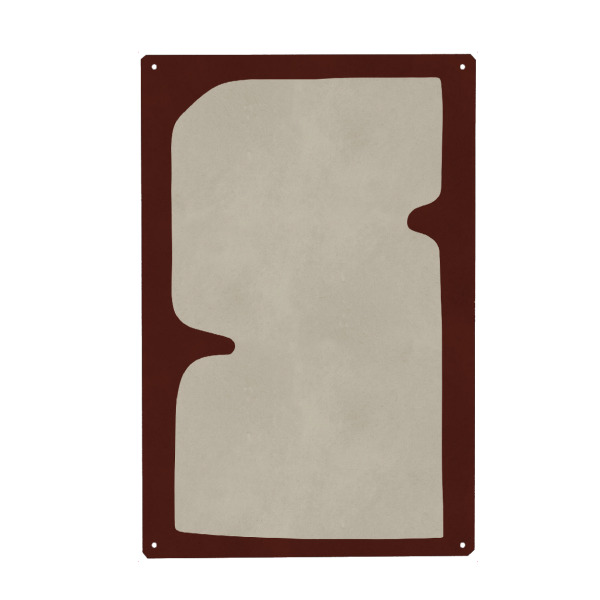 Holzbild "Stammeskörper G" artboxONE - Abstrakt,Geometrie,Fashion