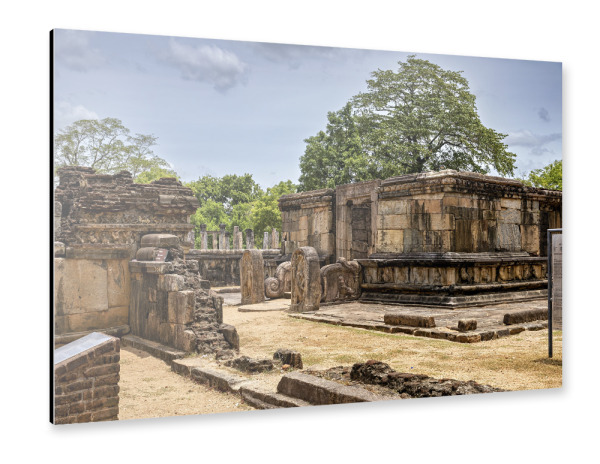 Alu-Dibond "Die Tempel von Polonnaruwa" 75x50 cm artboxONE