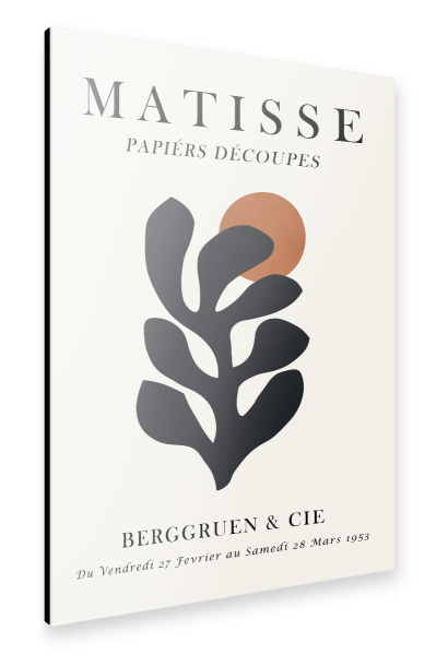 Alu-Dibond "Matisse Blumen A" 30x20 cm artboxONE