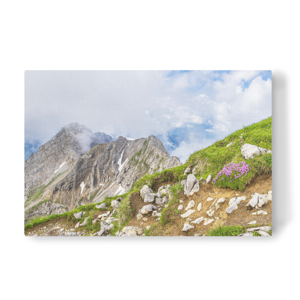 Leinwandbild "Gipfel im Karwendelgebirge" artboxONE - Natur,Reise