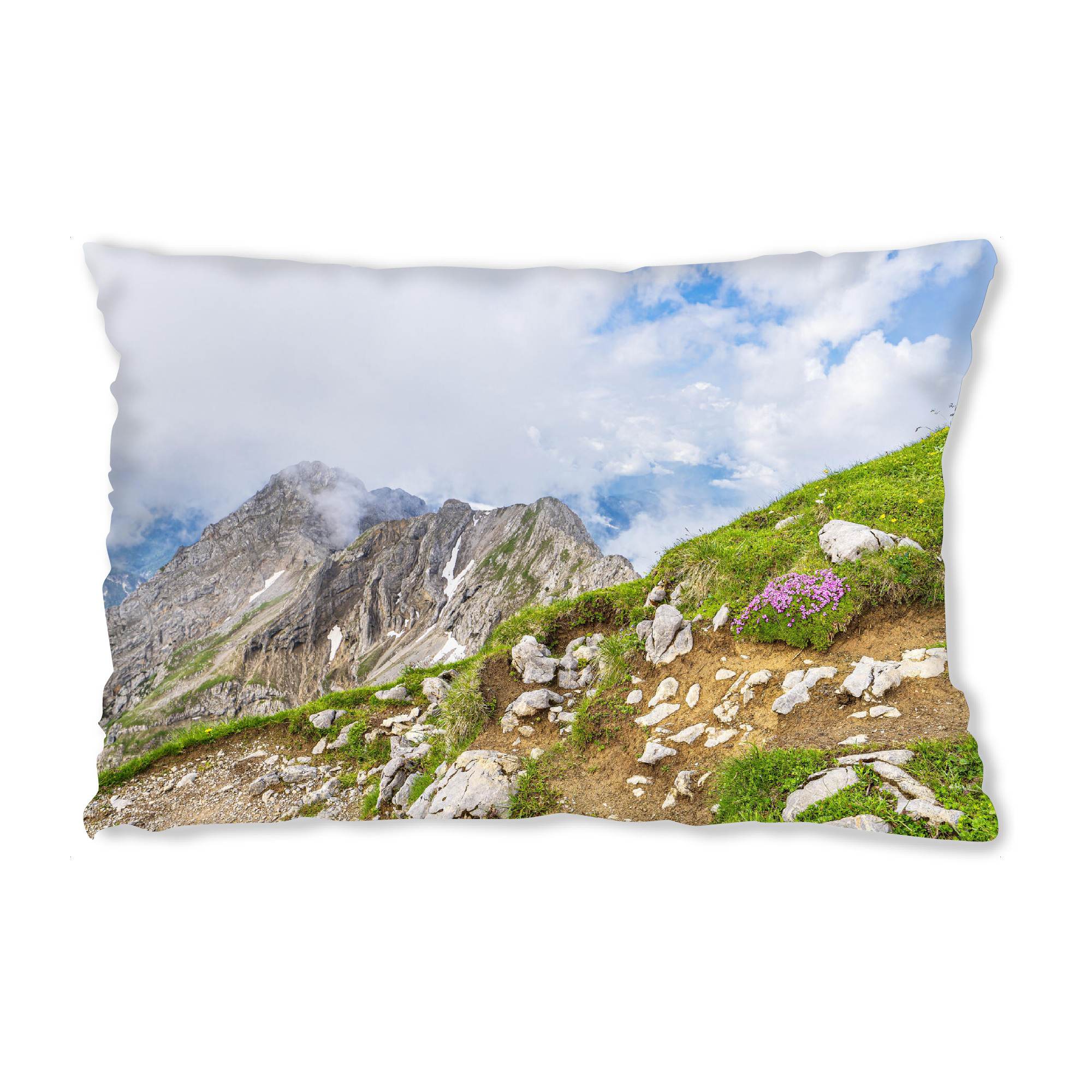 Design-Kissen "Gipfel im Karwendelgebirge" artboxONE - Natur,Reise