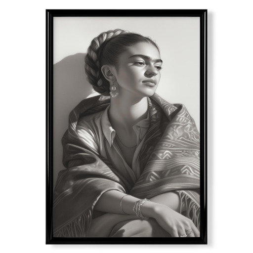 Frida Kahlo Monochrome Schönheit