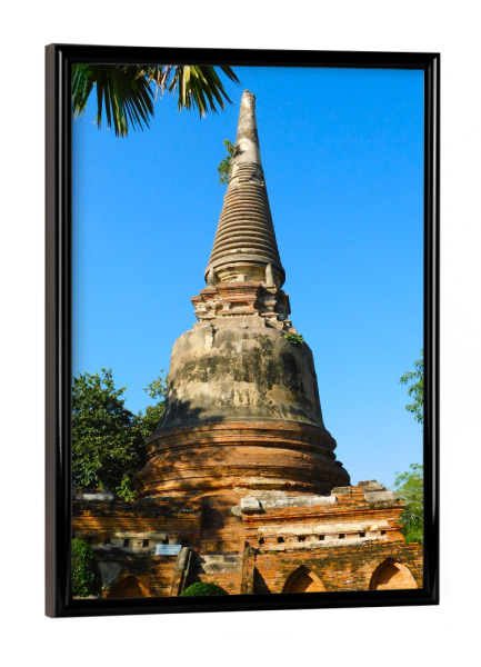 Poster mit schwarzem Rahmen "Attuhaya, Thailand" artboxONE - Reise,Architektur,Reise / Asien,Reise / Länder