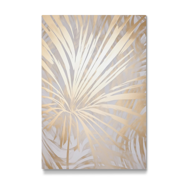 Galerie-Print "Goldene Palmen Kunst" 30x20 cm artboxONE