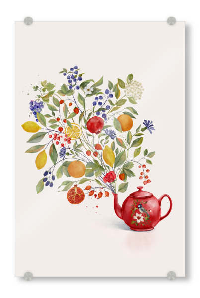 Acrylglasbild "Symphonie der Früchte" artboxONE - Essen & Trinken