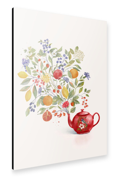 Alu-Dibond "Symphonie der Früchte" 75x50 cm artboxONE