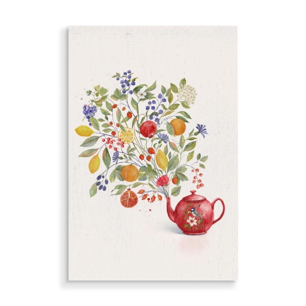 Holzbild "Symphonie der Früchte" artboxONE - Essen & Trinken