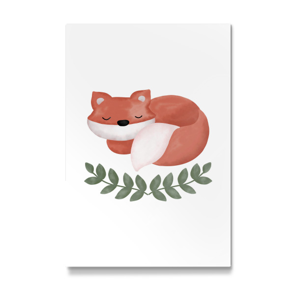 Galerie-Print "Kleiner schlafender Fuchs" 75x50 cm artboxONE