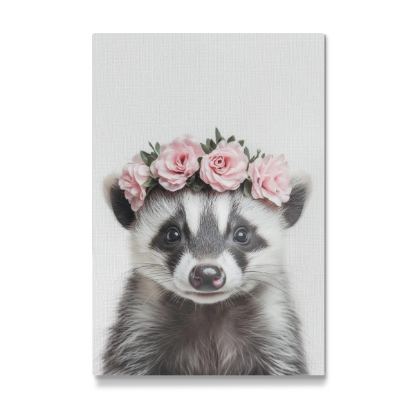 Galerie-Print "Lili Süßes Waschbär Mädchen" 30x20 cm artboxONE