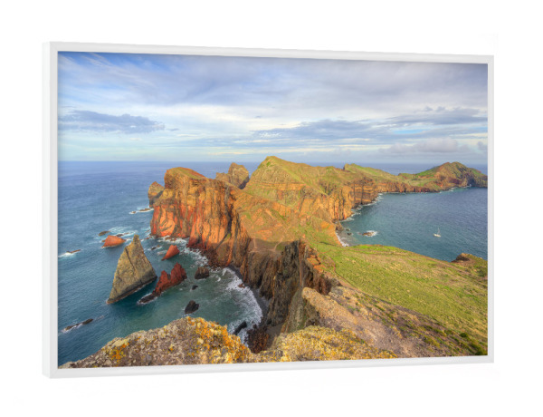 Poster mit weißem Rahmen "Ponta de São Lourenço Madeira" artboxONE - Natur,Reise,Reise / Strand und Meer
