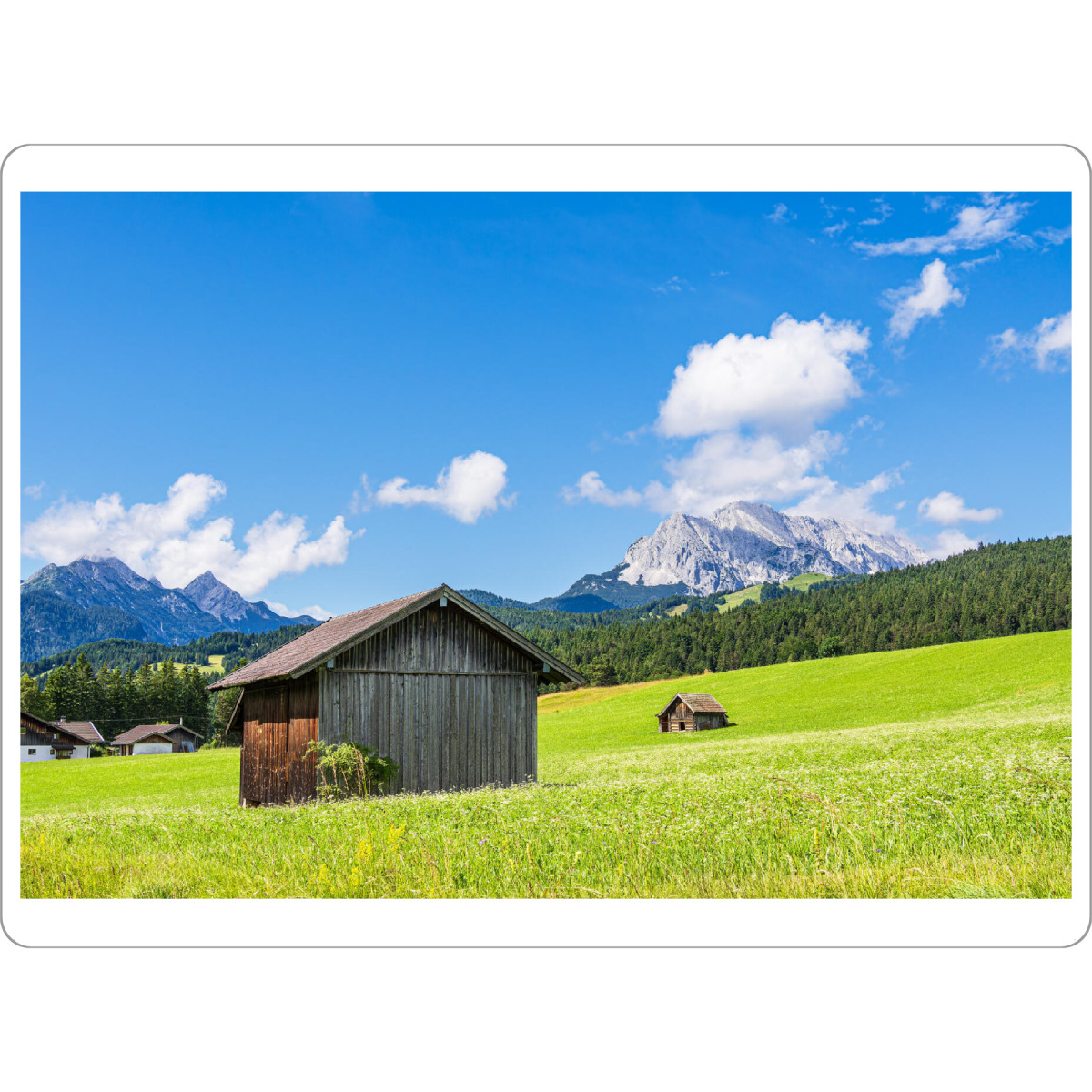 Tischset "Landschaft mit Buckelwiese" artboxONE - Natur,Reise,Architektur