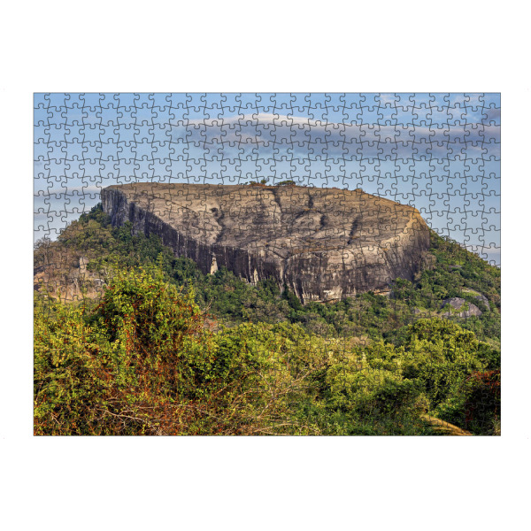 Puzzle Ravensburger "Der Pidurangala Felsen" artboxONE - Reise / Asien - Sri lanka,Löwenfelsen,Sigiriya,Pidurangala felsen,Felsen,Landschaft,Natur