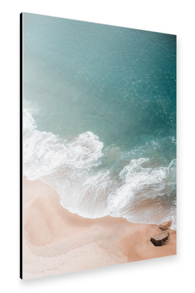 Alu-Dibond "Strand-Tag" 30x20 cm artboxONE