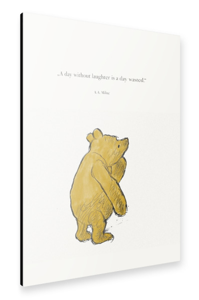 Alu-Dibond "Brummelbär Skizze" 75x50 cm artboxONE