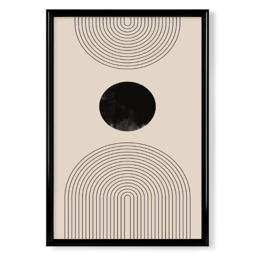 Minimalist beige schwarz Minimalist beige schwarz