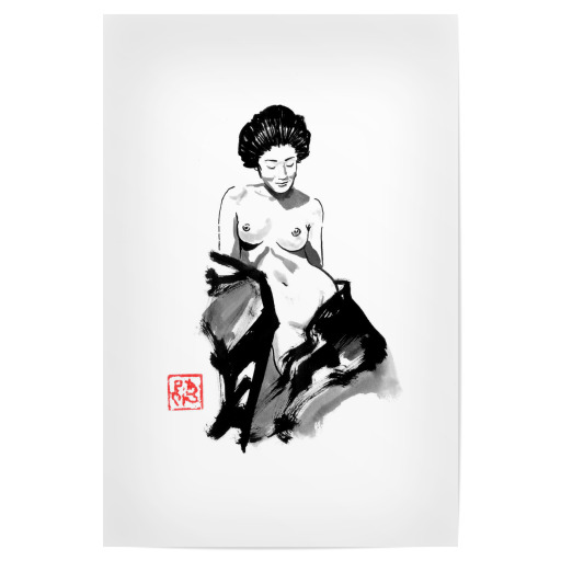 Nude geisha exposed