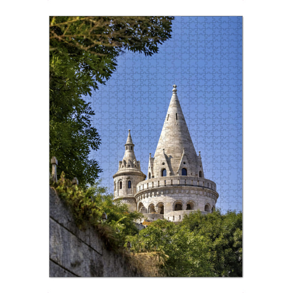 Puzzle Ravensburger "Die Fischerbastei Türme" artboxONE - Architektur - Budapest,Ungarn,Burgpalast,Fischerbastei,Burgviertel,Altstadt