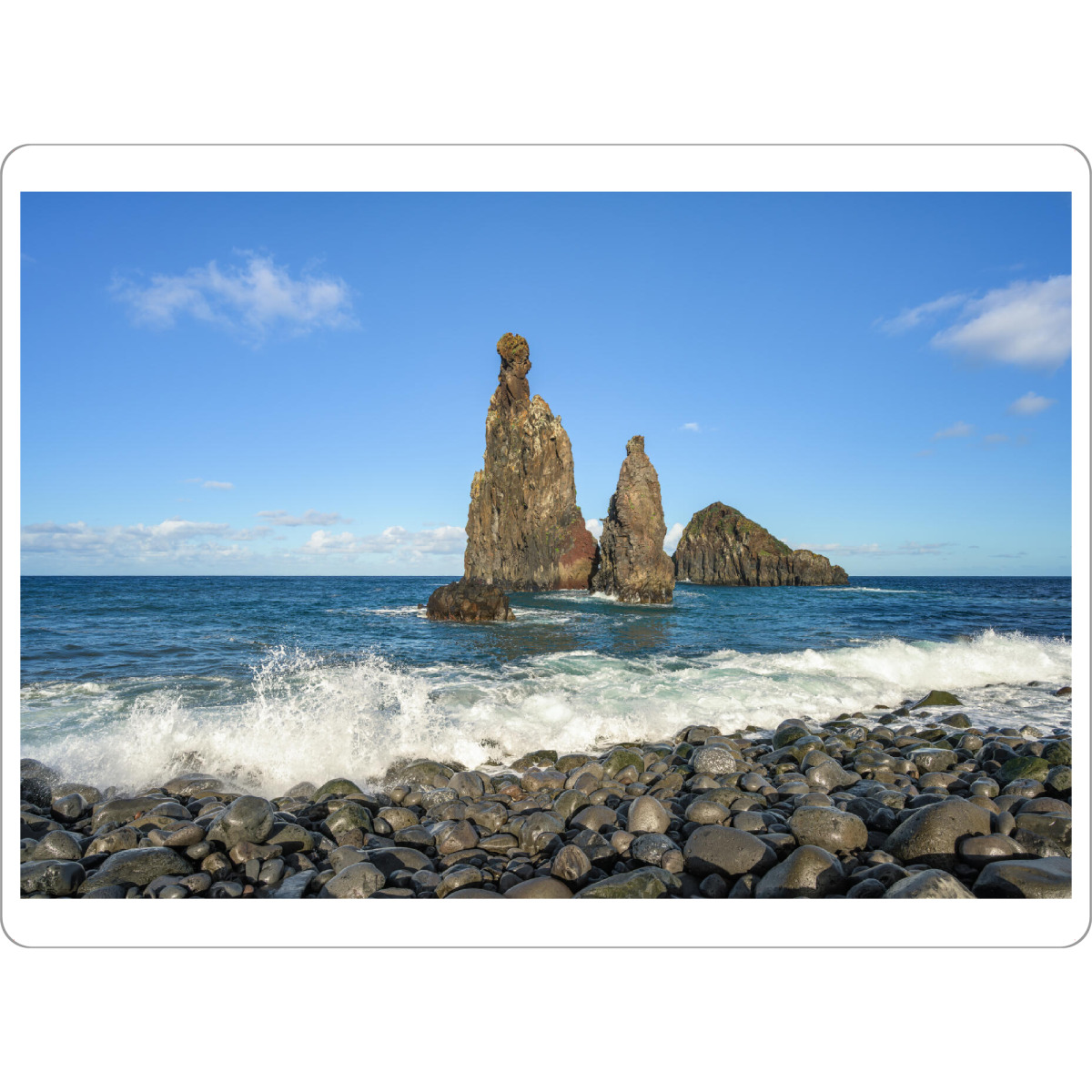Tischset "Madeira Praia da Ribeira da Janela" artboxONE - Natur,Reise,Reise / Strand und Meer