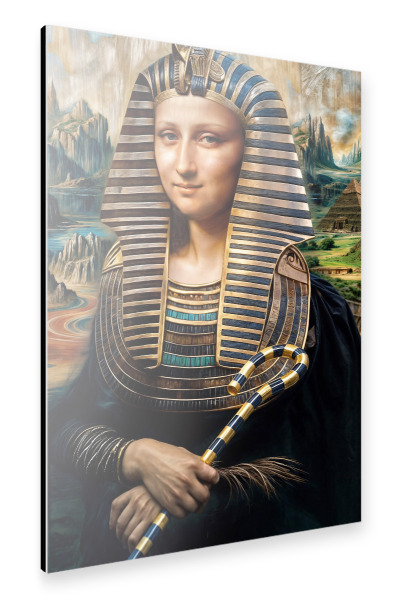 Alu-Dibond "Mona Pharao" 75x50 cm artboxONE