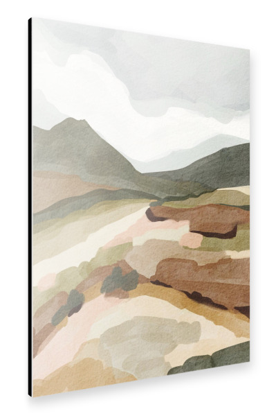 Alu-Dibond "Southwestern landscape art" 30x20 cm artboxONE