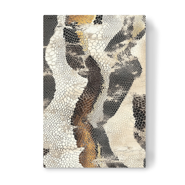Leinwandbild "Fashion mit Schlangen-Textur" artboxONE - Natur,Tiere,Abstrakt