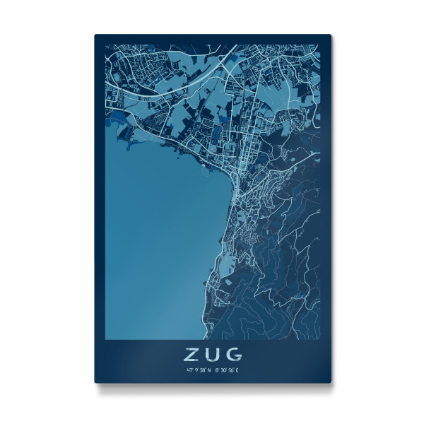 Galerie-Print "Stadt Zug Schweiz" 30x20 cm artboxONE