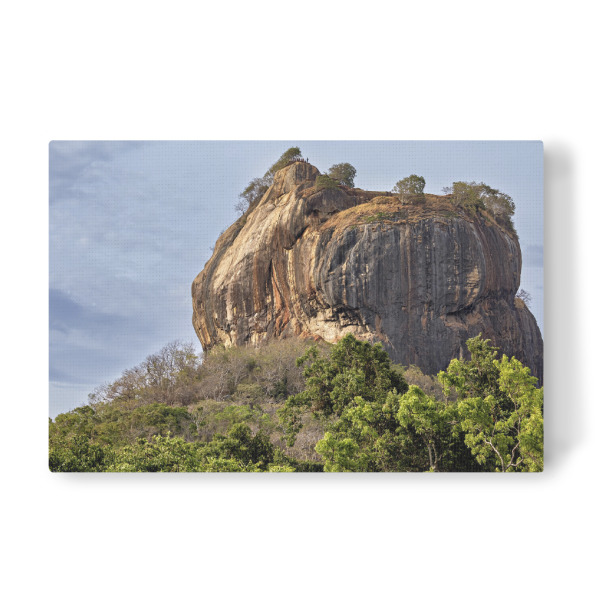 Leinwandbild "Der Löwenfelsen von Sri Lanka" artboxONE - Natur,Reise / Asien - Sri lanka,Sigiriya,Löwenfelsen,Felsen,Natur,Landschaft