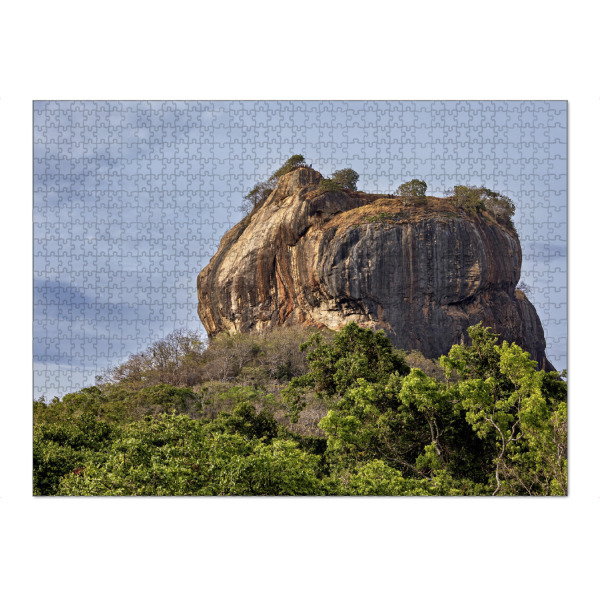 Puzzle Ravensburger "Der Löwenfelsen von Sri Lanka" artboxONE - Natur,Reise / Asien - Sri lanka,Sigiriya,Löwenfelsen,Felsen,Natur,Landschaft