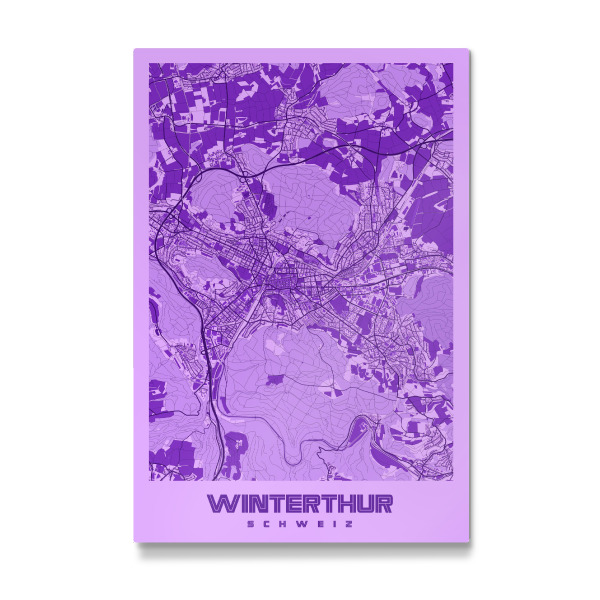 Galerie-Print "Stadt Winterthur" 75x50 cm artboxONE