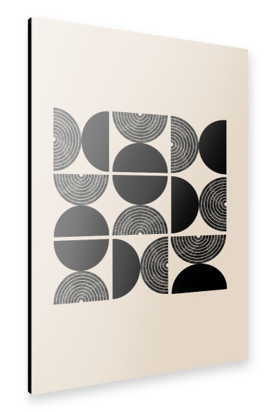 Alu-Dibond "Geometric Shape" 30x20 cm artboxONE