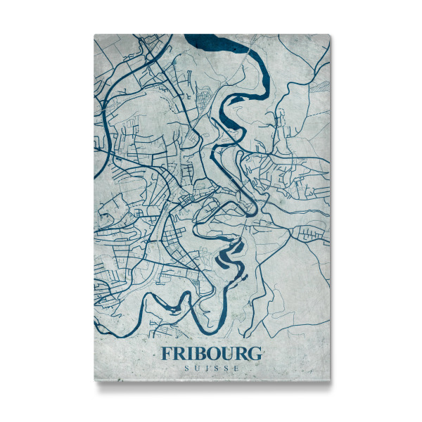 Galerie-Print "Fribourg Vintage" 30x20 cm artboxONE