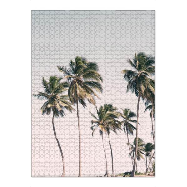 Puzzle Ravensburger "Erröten tropische Palmen" artboxONE - Natur,Reise / Strand und Meer