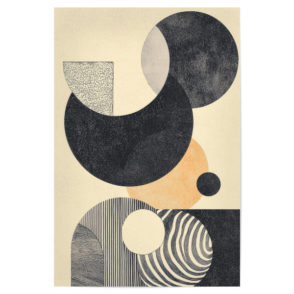 Poster 30x20 cm "Moderne abstrakte Geometrie" artboxONE - Abstrakt,Geometrie - Abstrakte geometrische,Geometrische,Abstrakt