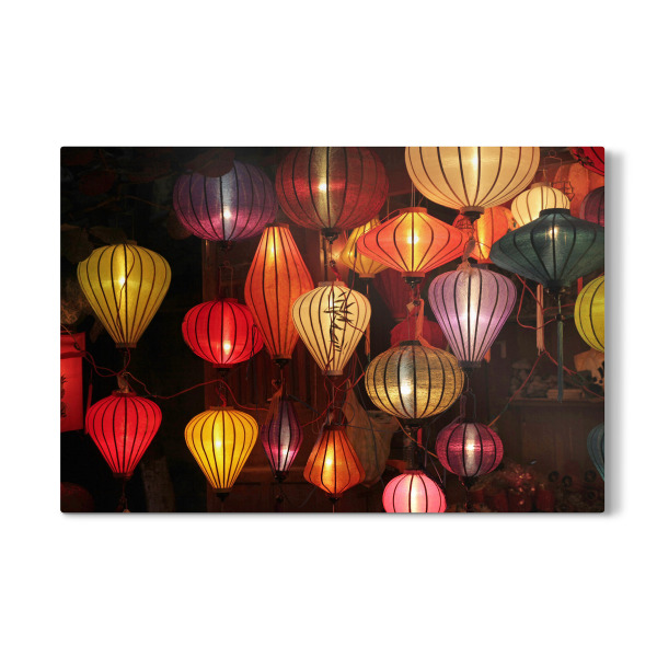 Galerie-Print "Vietnamesische Laternen" 75x50 cm artboxONE