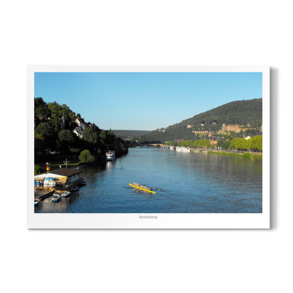 Galerie-Print "Heidelberg am Neckar" 75x50 cm artboxONE